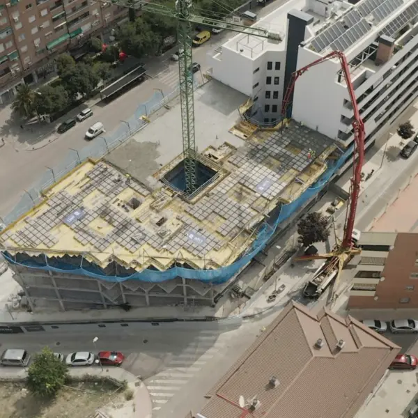 Estructura de las 54 viviendas Culmia Santa Catalina II de Jaén