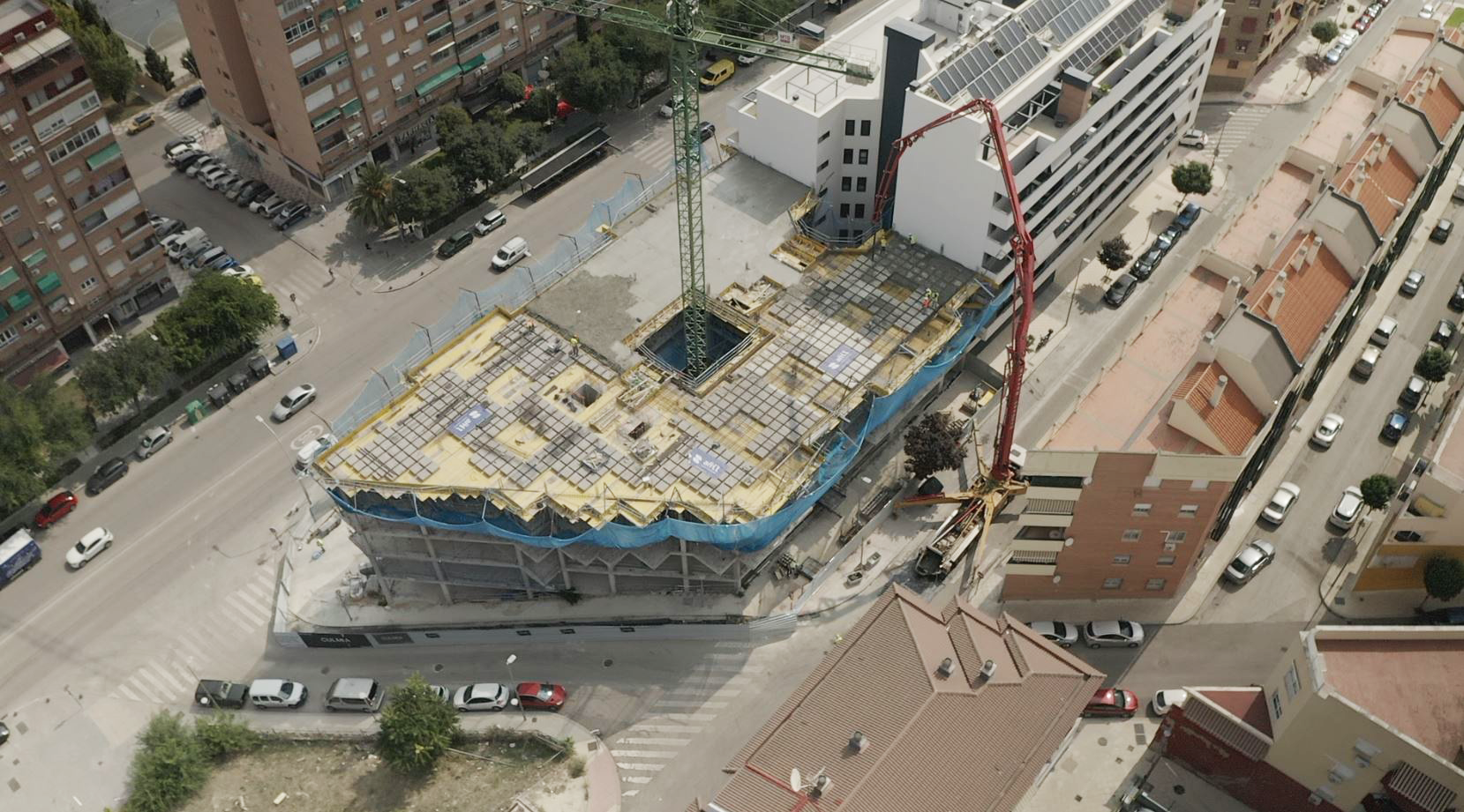 Estructura de las 54 viviendas Culmia Santa Catalina II de Jaén